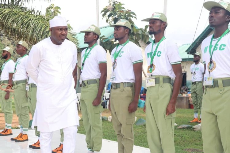 FCT Youth Mandate Secretary Honors NYSC Batch B Stream 11 at Orientation Camp Closing Ceremony