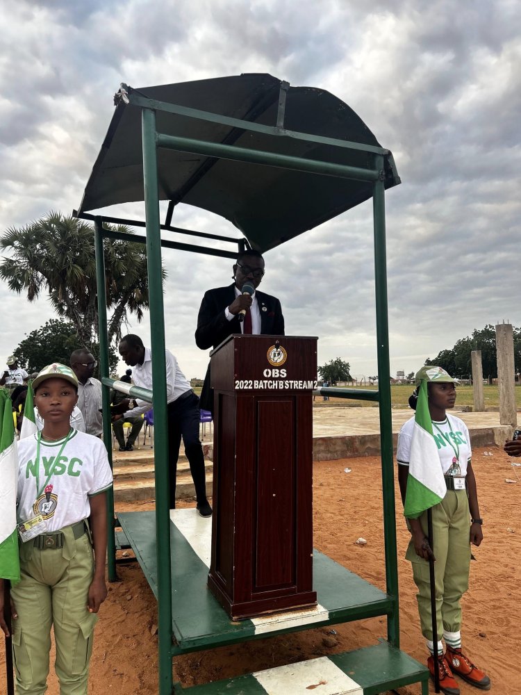 2024 Batch B Stream II Orientation Course Closes with Low-Key Ceremony at NYSC Damare Camp