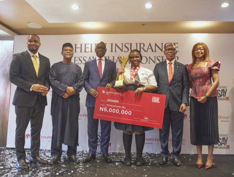 Heirs Insurance Group Awards N8 Million in Scholarships at 2024 Essay Championship