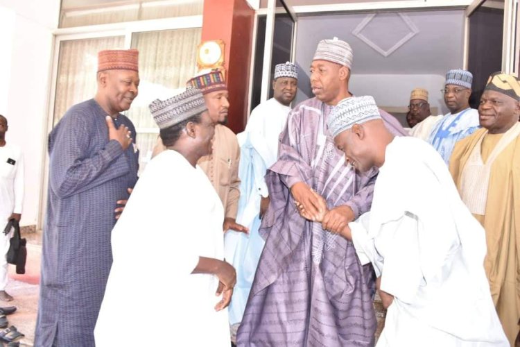 University of Maiduguri Delegation from Nasarawa State Visits Borno Governor Over Flood Disaster