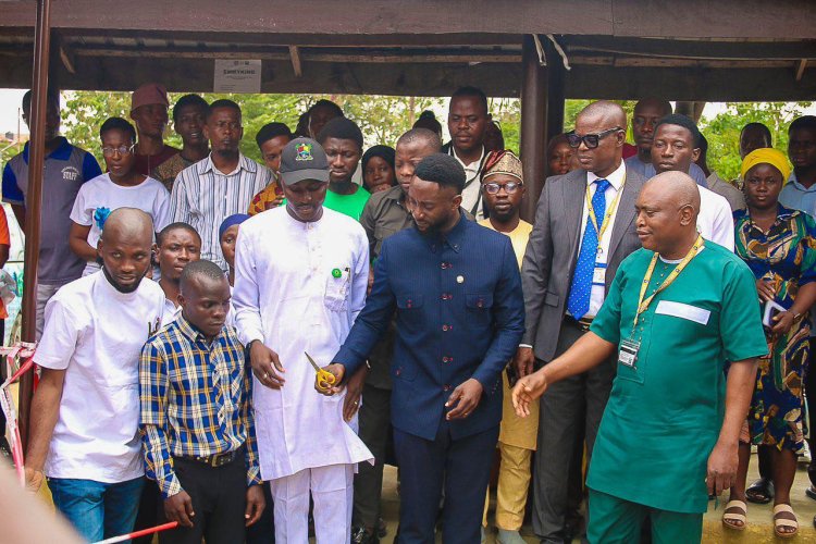 Mobolaji Ogunlende Commissions RAK Arena at LASU