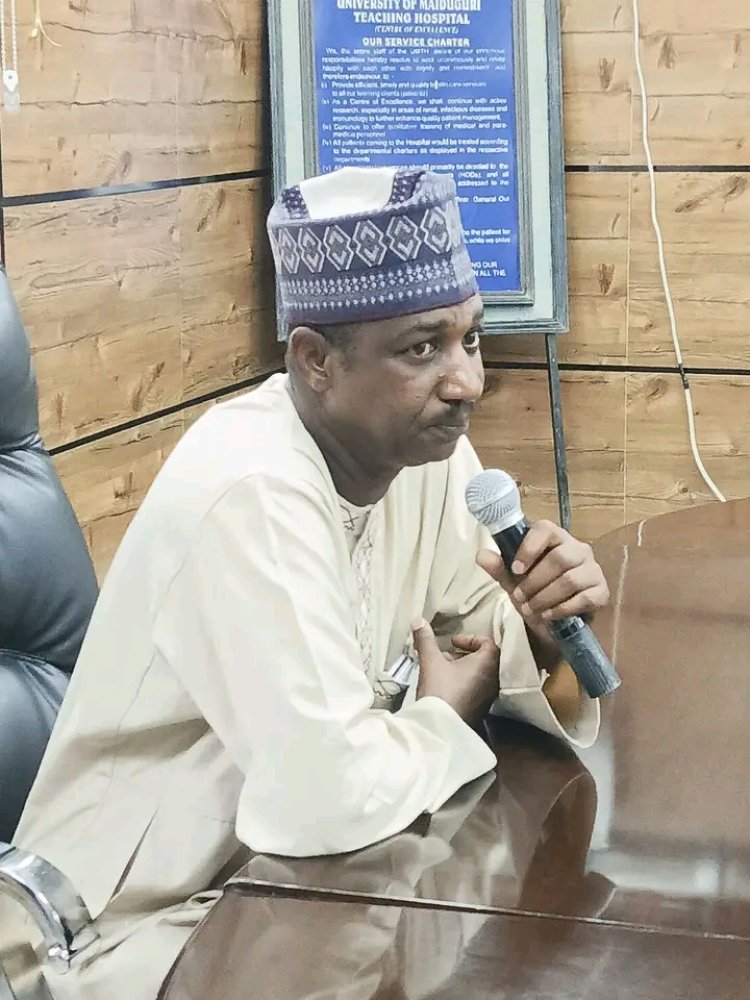 University of Maiduguri Leadership Shows Solidarity with UMTH After Devastating Flood