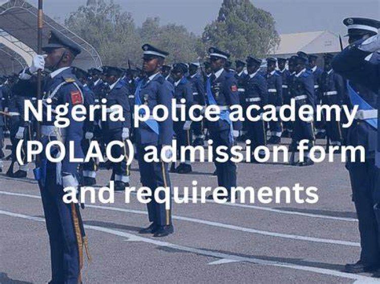 Nigerian Police Academy (POLAC) Announces Admission Requirements for 2024 Session