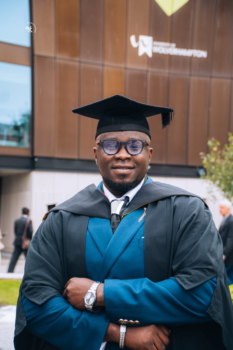 Former FUTA Taekwondo Club Captain Graduates with MSc in Artificial Intelligence from University of Wolverhampton