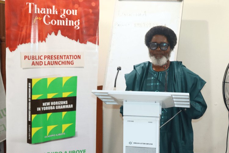 UNILAG Professor Launches Groundbreaking Book on Yoruba Linguistics