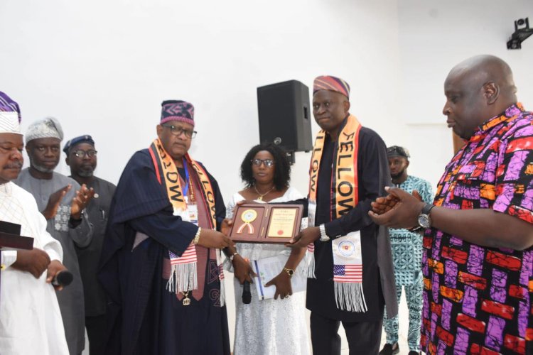 FUNAAB Pro-Chancellor and Vice-Chancellor Honored at CIML Conference