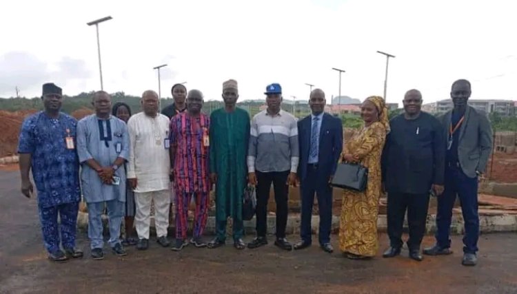 Hon. Abanika Inspects Ongoing Projects at Kogi State University Kabba