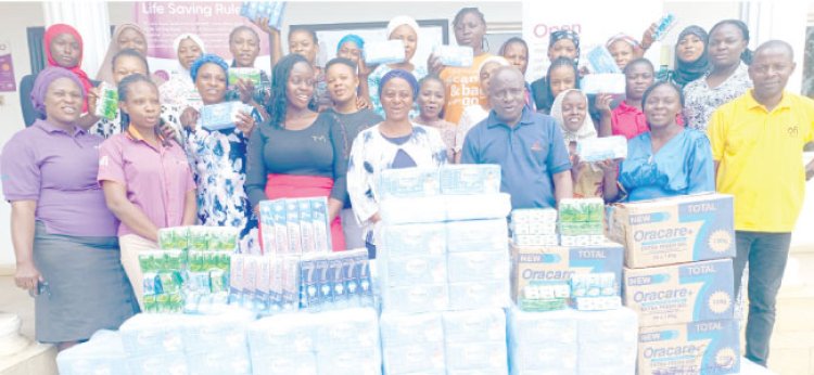 Outspan Nigeria Limited Cashew Firm Distributes Menstrual Hygiene Kits to Students and Community Members in Kwara