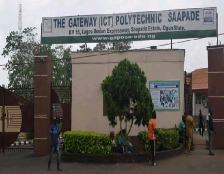 The Gateway (ICT) Polytechnic Saapade Announces Orientation for New Students