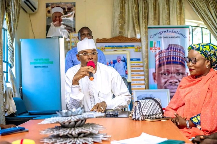 IMAP Rector Dr. Nurudeen Mu'azu Maifata Urges Youths to Acquire Employable Skills During YAN Visit