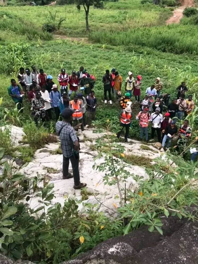 IMAP Lafia Geology Lecturer Mr. Okkoh AbdulGafar Leads Students on Research Expedition