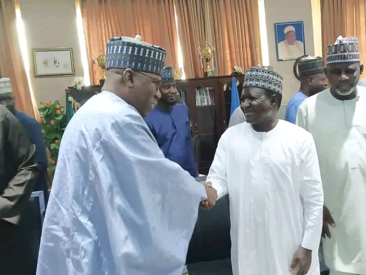 University of Maiduguri Vice-Chancellor Receives Delegation from Federal Polytechnic Monguno