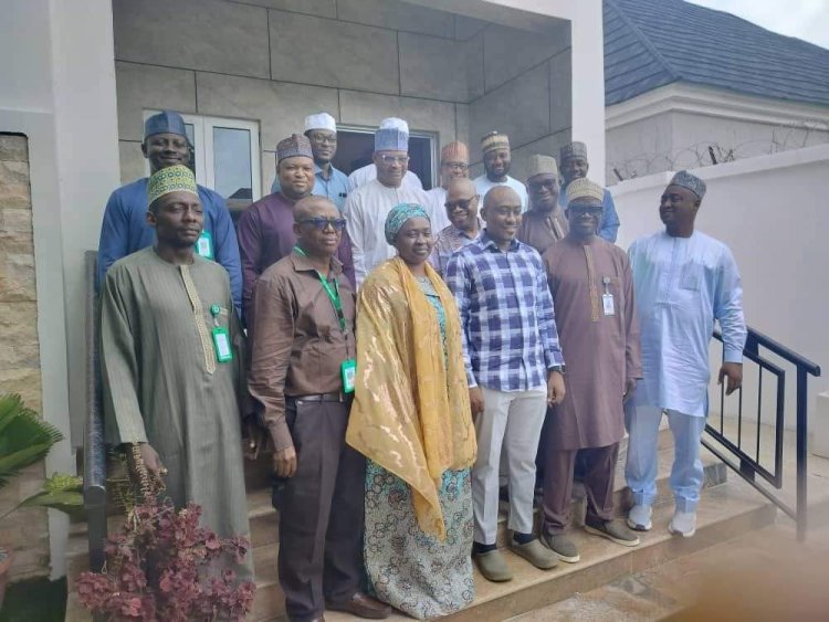 Hon Mu'azu Hamidu Jantabo Hosts Abdulkadir Kure University Management