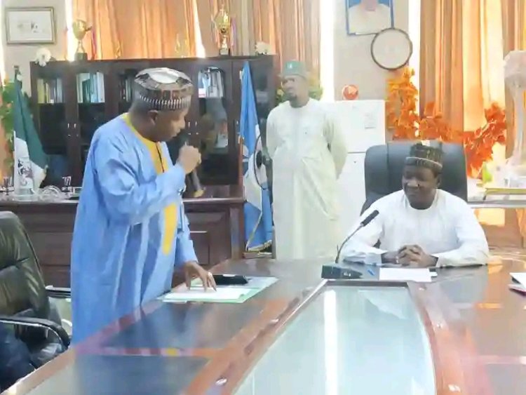 University of Maiduguri's Vice-Chancellor, Prof. Mohammed Laminu Mele, Receives Congratulatory Delegation