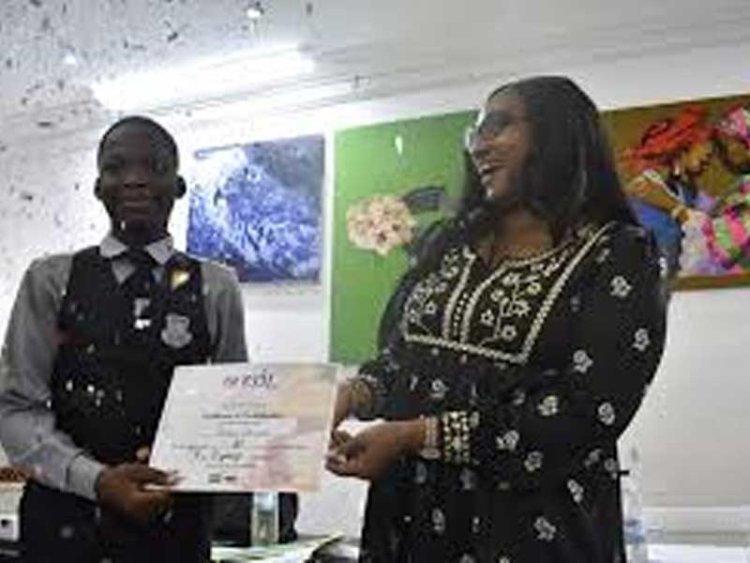 Otukoya Crowned Winner of Lagos Talks Back to School Arts Competition