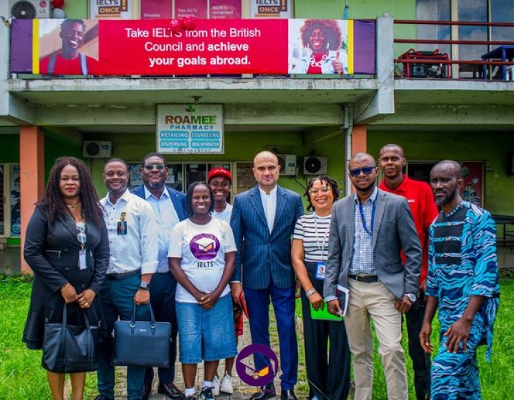 British Council Partners with Blue Spring Solutions at UNIPORT for First-Ever Agent Premises Branding