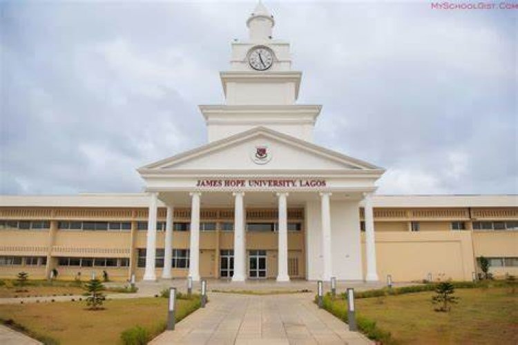 James Hope University Urges Prospective Students to Complete Applications as Portal Closure Nears