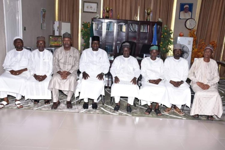 Federal Neuro-Psychiatric Hospital Delegation Congratulates University of Maiduguri Vice Chancellor