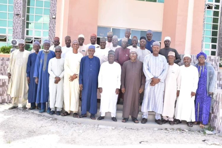 UNIMAID Vice Chancellor Receives Congratulatory Visit from Directors