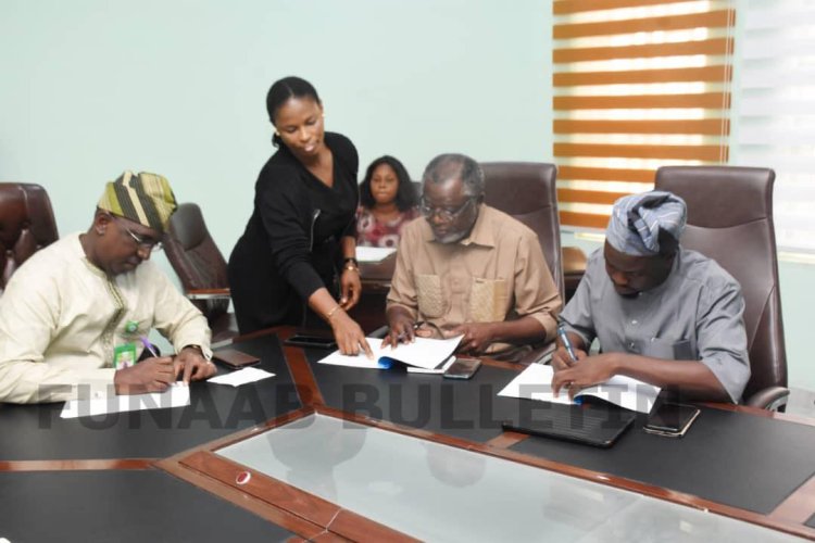 FUNAAB and Nourished Choice Foods Sign MoU to Boost Food Production in Nigeria