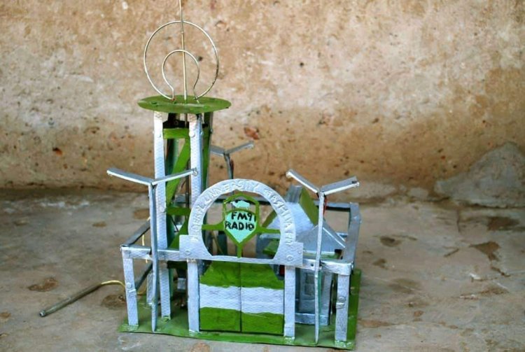 Adamu Ali Musa from Potiskum Designs Innovative Radio FM Station for Federal University Gashua