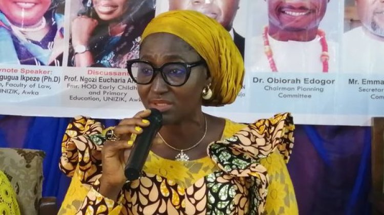 Nnamdi Azikiwe University Hosts National Summit on Child's Rights: Prof. Kate Azuka Omenugha Participates as a Panel Discussant