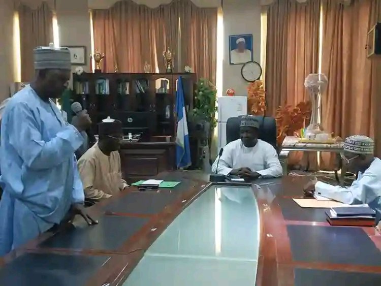 University of Maiduguri's New Vice-Chancellor Receives Congratulatory Visit  From Professor Mohammed Dahiru