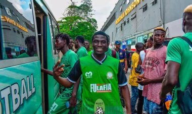 Alfred Arigu Flaunts FULafia FC Jersey with NPFL Star Anas Yusuf