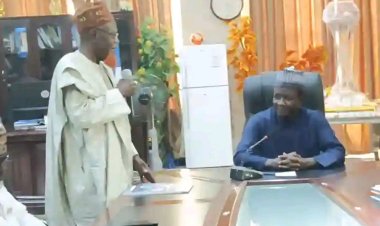 UNIMAID Vice-Chancellor Prof. Mohammed Laminu Mele Hosts Faculty of Social Sciences Delegation