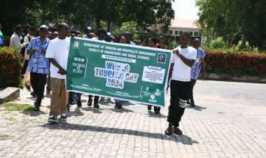KWASU Hosts Campus-Wide Rally to Celebrate World Tourism Day