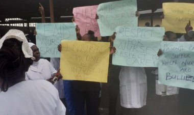Ogun State Nurses Protest Against Consultant’s Assault on Student Nurse