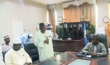 UNIMAID Vice-Chancellor Prof. Mele Receives Congratulatory Visit from Archives and Records Management Directorate