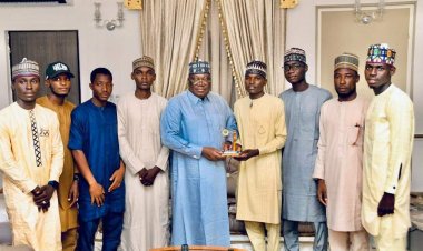 Federal University Gashua Students Honor Ahmad Ibrahim Lawan with Award of Excellence
