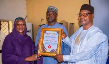 Dr. Kabiru Ahmad Gwarzo Receives Prestigious Award as New Provost of Sa'adatu Rimi College of Education