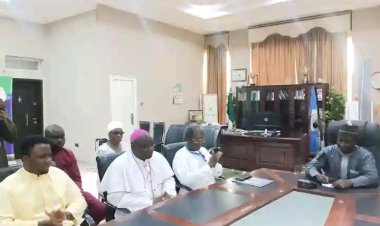 UNIMAID VC Prof. Mohammed Laminu Mele, Receives Catholic Chaplaincy Delegation