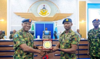 NAF Officer Makes History as First African to Win International Cadet Sword of Honour at British Military College