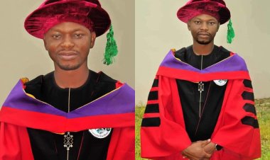 Nigerian Man Dr. Subaru Yusuf John Appointed Honorary Professor of International Affairs by Executives University UK