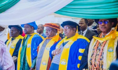 Kebbi State Governor Donates 36-Seater Bus at Federal University Birnin Kebbi Convocation