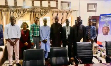 University of Maiduguri Alumni and Students' Association Meet with College of Medical Sciences Provost
