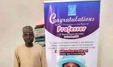 Meet Prof. Umar A. Taura's Stellar The First PhD & Professor in Special Education
