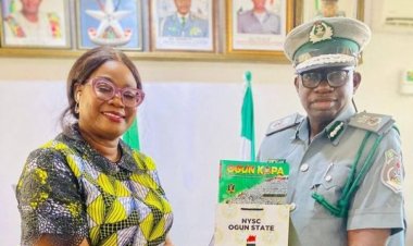 NYSC Ogun State Coordinator Strengthens Partnership with Ogun Customs Service
