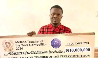 From Math Failure to Award-Winning Teacher: Chidiebube Esomnofu's Inspiring Story