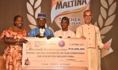 Nasarawa Teacher Esomnofu Ifechukwu Emerges as 2024 Maltina Teacher of the Year