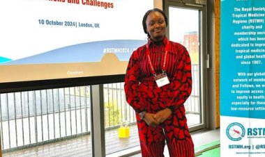 Maduka Winifred Presents Research on Water Supply Services in Enugu State at RSTMH Annual Meeting in London