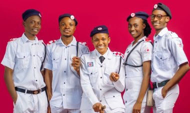 The Nigerian Red Cross Society, FUTA Detachment Inducts New Leadership