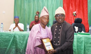 FUNAAB Works Directorate Honors Outgoing Director, Engr. Olawole Akinyele