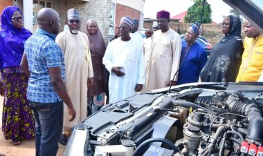 KWASU Engineering Team Converts Petrol Car to CNG, Promoting Eco-Friendly Transport