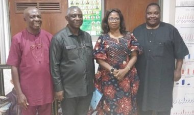 Benue State Education Commissioner Rev. Dr. Frederick Ikyaan Meets with College of Education Oju Governing Council