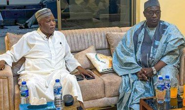 Federal University of Education, Zaria, Acting VC Dr. Suleiman Balarabe Visits Former Minister