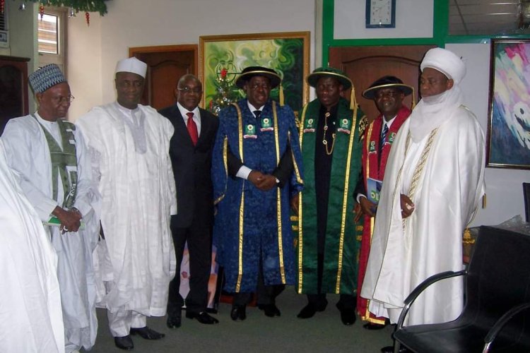 NOUN Recalls 2009 Convocation Honoring Shehu Shagari, David Mark, and